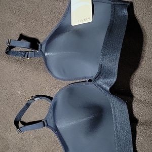 Lively black size 38D bra